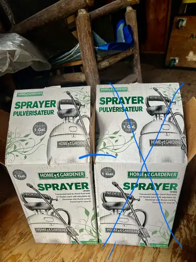 Never Used Home & Garden Hand Held Sprayers $10-$20, View more