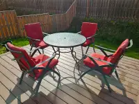 Patio Set - Table & 4 Chairs