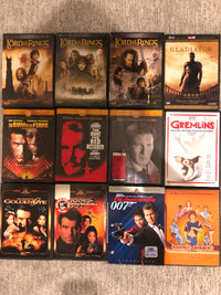 58 DVD lot some sealed