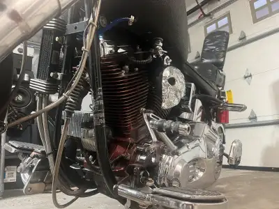 Harley king! No expense spared! This Harley is the collectors dream. It’s the club members dream! Th...