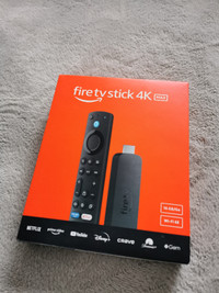 BNIB Amazon Fire TV Stick 4K MAX WiFi 6E with Alexa Voice Remote
