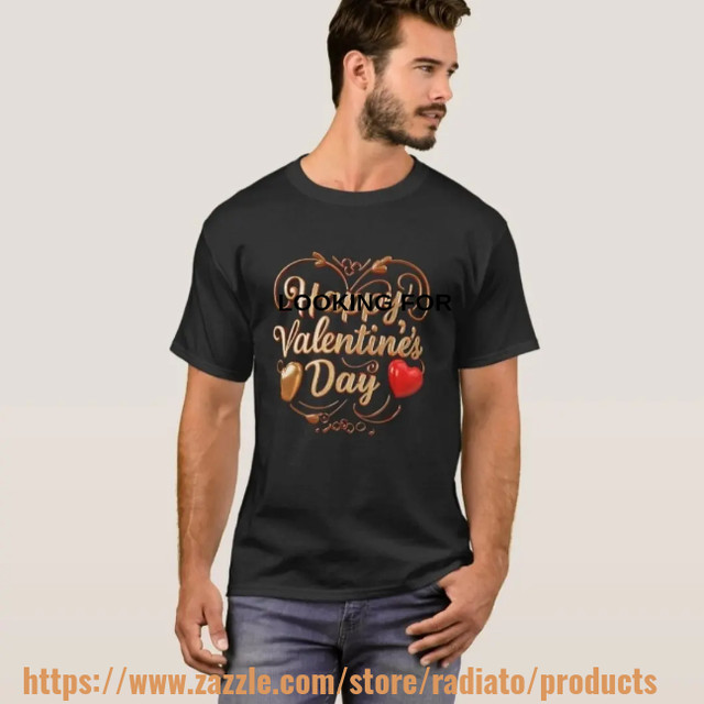 A Joyful Valentine’s T-shirt in Men's in Grande Prairie