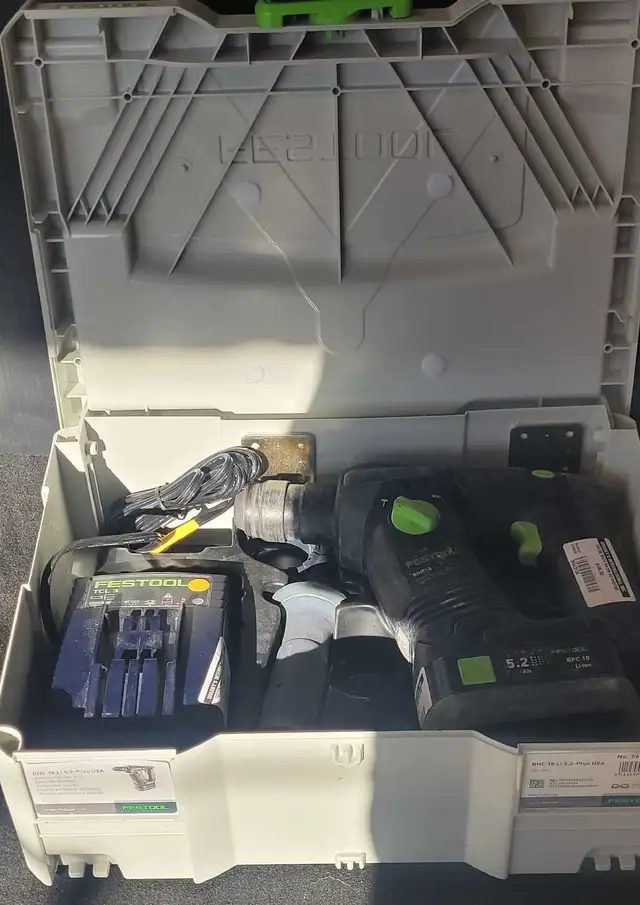 18v SDS Plus Festool Hammer Drill (30443134) in Power Tools in Calgary - Image 2