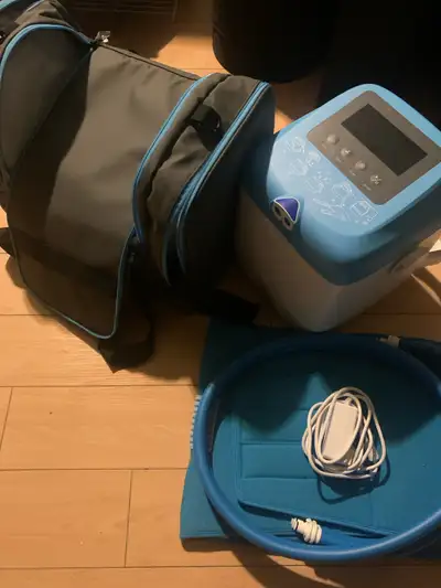 Cold therapy machine - back , View more