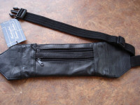 Slim Leather Fanny Pack