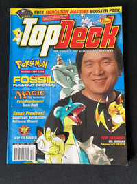 Very 1st Issue of Top Deck Magazine. Pokemon Comic Video Game 