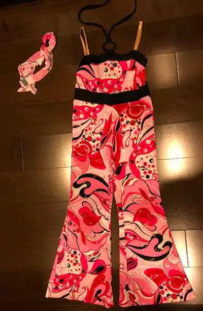 Girls Disco Costume - Child Sz Medium Age 6-8 (Halloween), View more