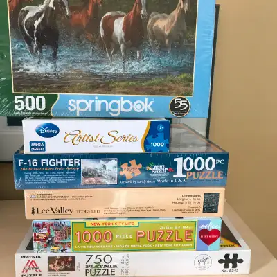 $10 each for the new puzzles & $5 for the NYC puzzle. Prices are firm unless you want all. - New Sea...