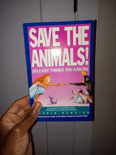 100 Easy Things You Can Do to save animals.