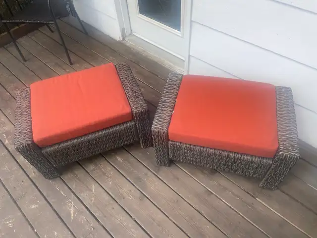 ottomans patio 