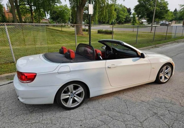 2007 BMW 335i E93 N54- Rare Red Leather Convertible in Cars & Trucks in City of Toronto - Image 2