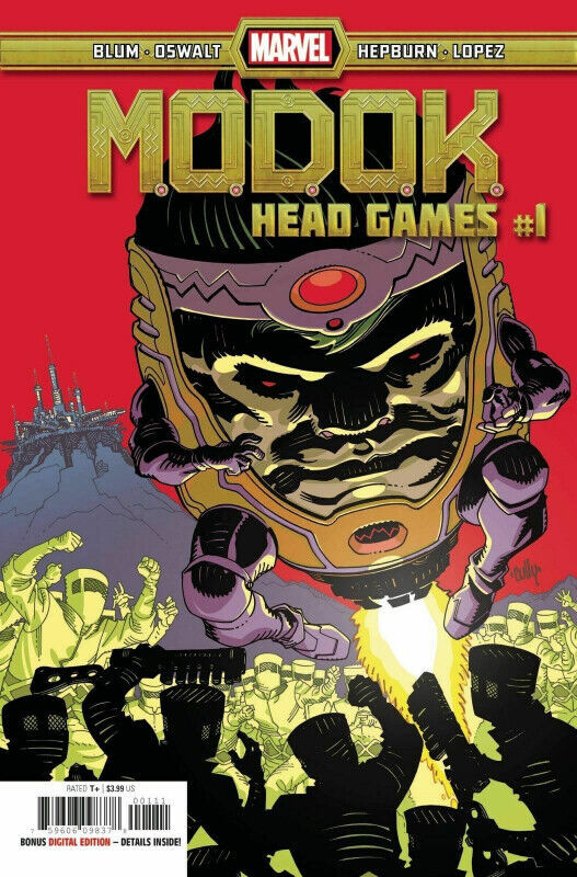 Marvel Comic MODOK Head Games #1 2020 Main Cover LOPEZ, HEPBURN. dans Bandes dessinées  à Longueuil/Rive Sud