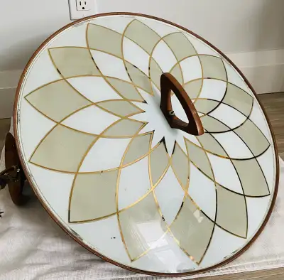 MCM Vintage Adjustable Ceiling Lamp For Sale, View more