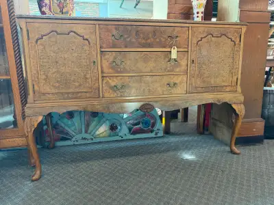 Vintage walnut sideboard , View more