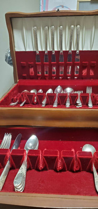 Vintage silver plated cutlery