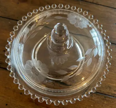 Vintage Hughes “Cornflower” Candy Dish, View more