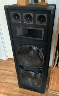 Hi Fi Stereo Floor Speakers 600 Watts DJ $300
