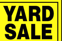 Awesome crap great prices yard sale all day Sunday
