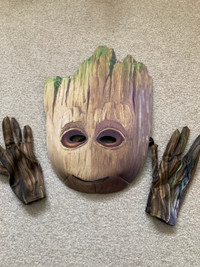 Kids Groot costume – comes with body piece, mask and gloves !