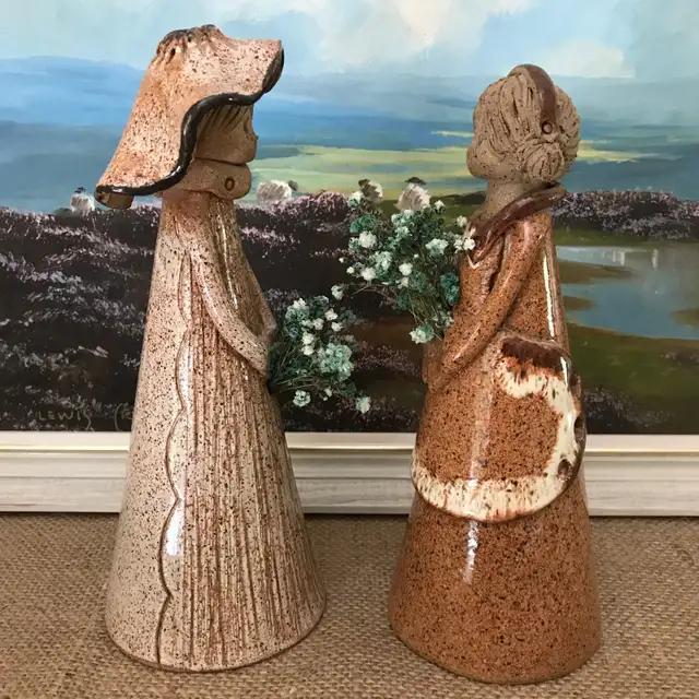 $in Ad Handcrafted Pottery Flower Girls & Garden Hat Wall Decor  in Home Décor & Accents in Ottawa - Image 5