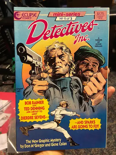 1987 Detectives Inc. #1 "Eclipse Comics" Comic Book, View more