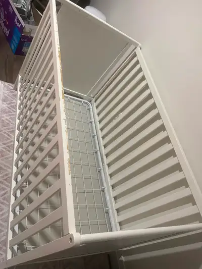 Baby crib & crib mattress - free, View more