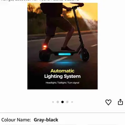 Electric scooter , View more