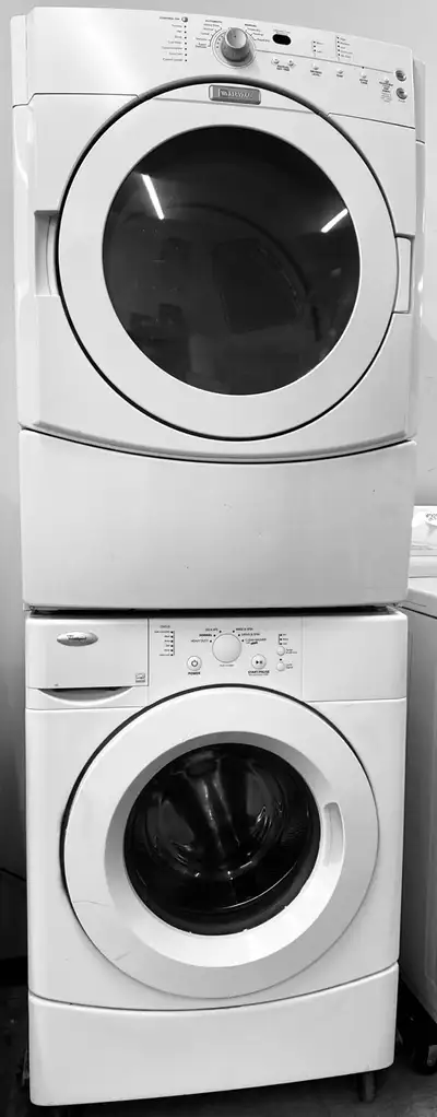 Stacking Washer & Dryer Pair,, View more