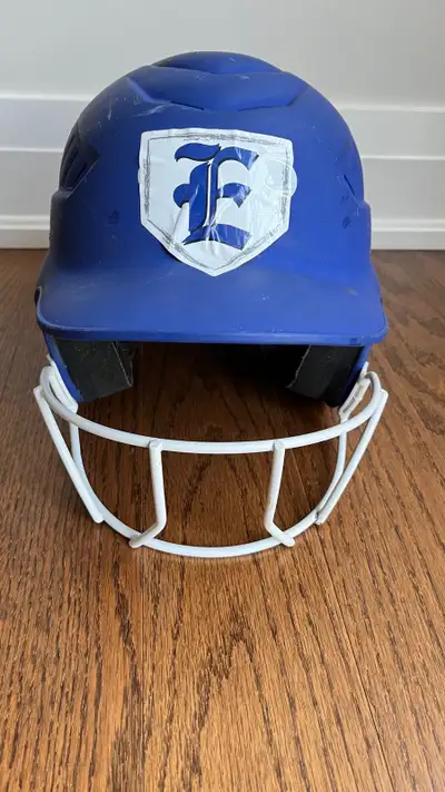 Rawlings softball helmet with face guard , View more