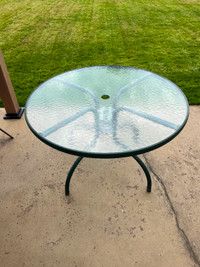 Outdoor Umbrella Table