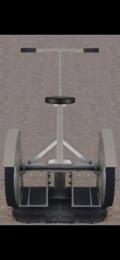 The scooter/trailer shuttle is intended for flat terrain areas to take passengers short distances su...