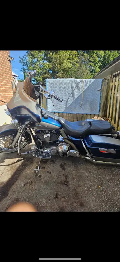 1996 electric glide classic rides great no issues selling do to don’t ride much anymore has newer Bl...
