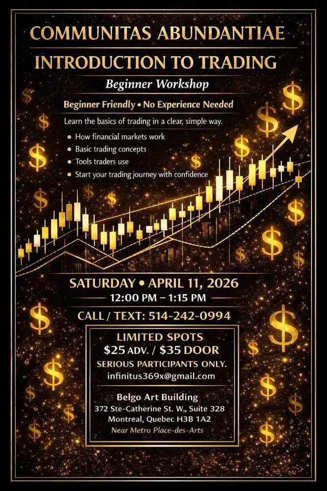 INTRO TO TRADE WORKSHOP 415733757604669440