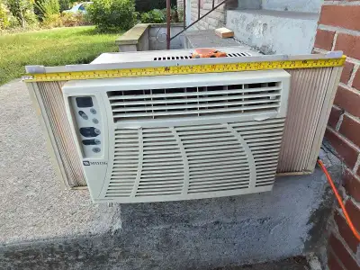 Air condition , AC unit for window, Maytag, wide 18.5 inches x high 12 inches x deep 15 inches. All...