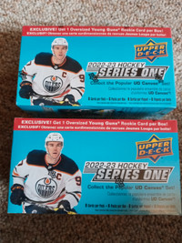 2022-23 U.D series 1 Hockey Sealed Box Reduced this weekend only