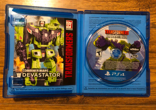 PS4 Transformers Devastation *Mint Condition Disc* OBO or Trades in Sony Playstation 4 in Kamloops - Image 2