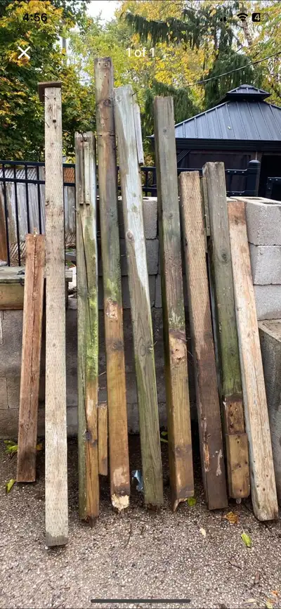 9  4x4 Posts for $15, View more