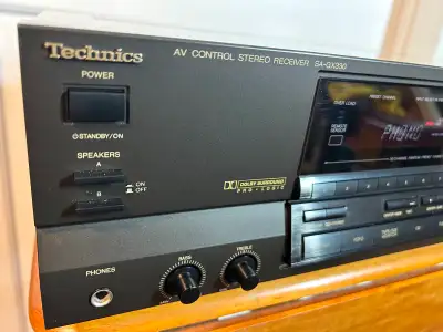 TECHNICS SA-GX330 AV Stereo Receiver (1991), View more