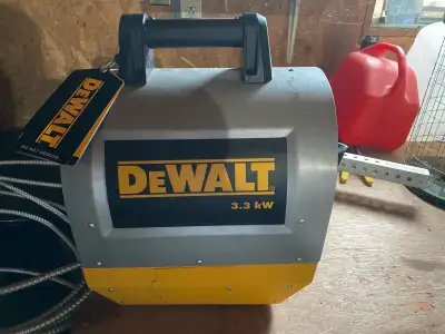 Dewalt 3.3KW Forced Air Heater, View more