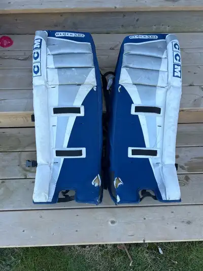 Street hockey goalie pads, View more