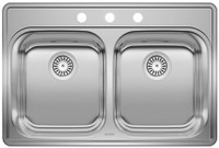 Double Bowl S/S Sink Was $329  Now Only $179