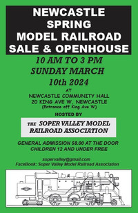 Model Railroad Sale and Open House