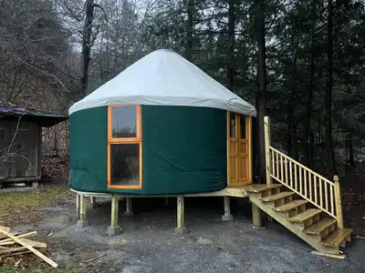 brand new Yurt tiny homes 5 sizes up to 673sq ft ON SALE, View more