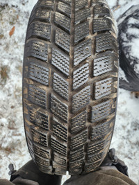 185/60R14 Winter tire 99% tread