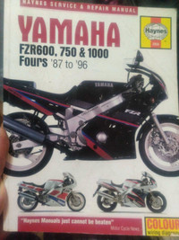 Yamaha FZR repair manual 