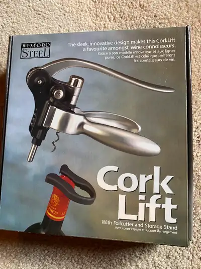 BRAND NEW -Cork lift - wine opener / corkscrew, View more