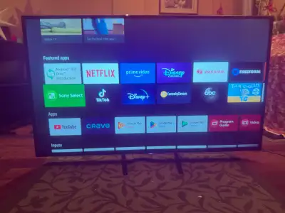 Sony 55” Smart TV 4K Ultra HD. Model KDL-55X 810C, View more
