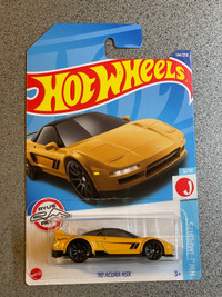 Rare Japan Card Hot wheels Acura Honda NSX NA1 yellow