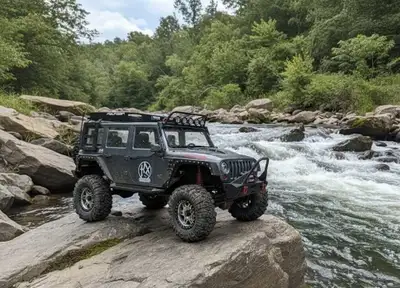 Selling my Traction Hobby Founder || Pro. 1/8 2WD/4WD Rock Crawler. Lightly used and in excellent co...