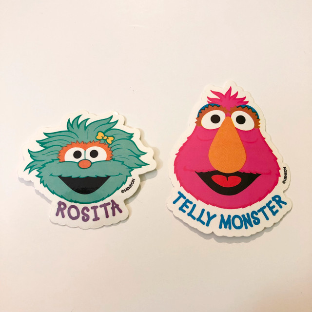 2000 Sesame Street Sandylion Stickers Bert Grover Ernie Count in Toys & Games in City of Toronto - Image 2